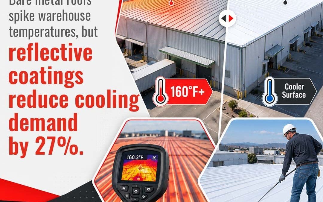 Does Commercial Metal Roof Coating in Columbus, OH, Cut Warehouse Energy Bills?