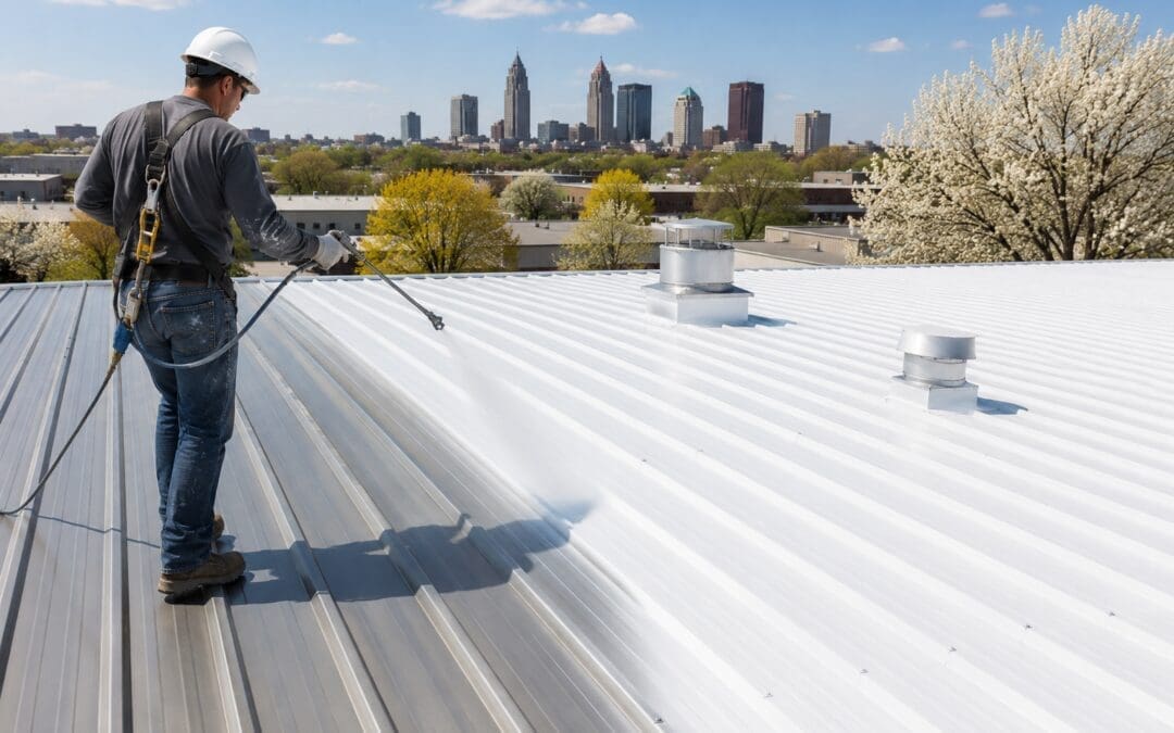 Metal Roof Coating System in Columbus, OH: Why Spring Is the Best Application Window for Commercial Buildings